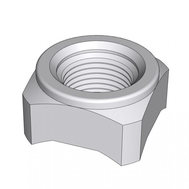 304 四方焊接螺母a型 din928a